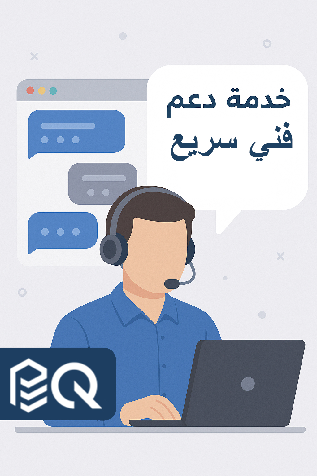 دعم فني مباشر وسريع